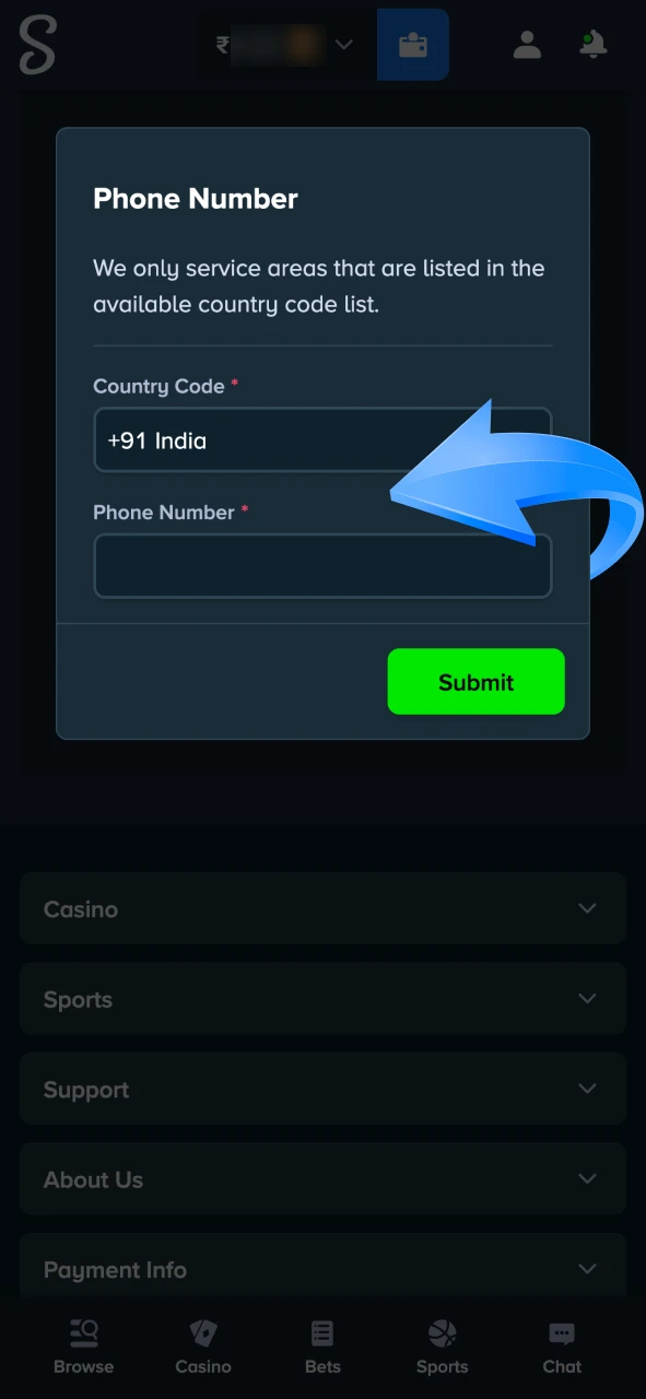 You need to verify your account to play Stake Aviator.