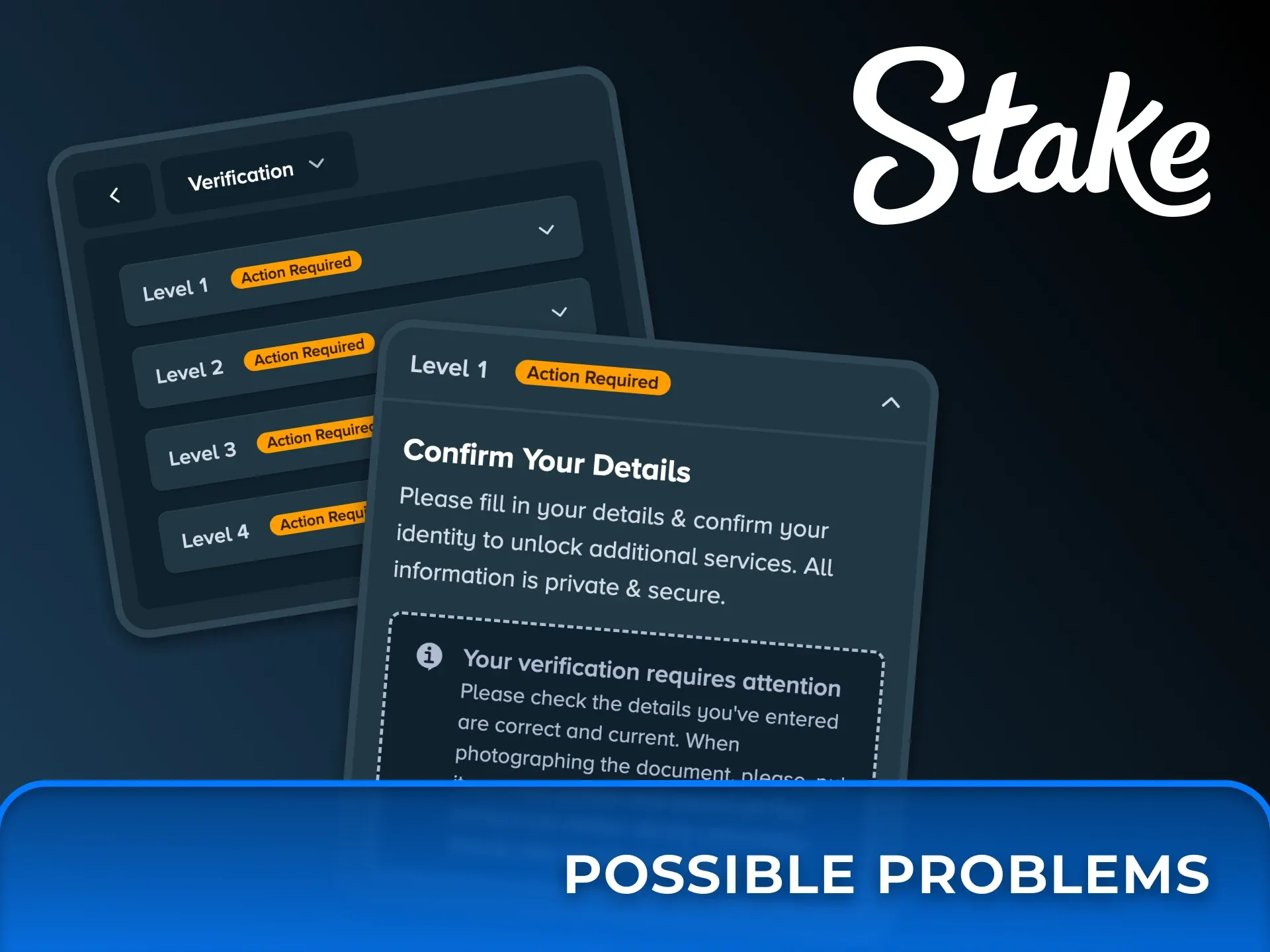 Meet Stake withdraw common issues and how to resolve them.